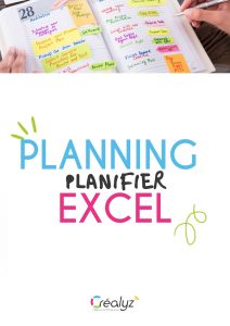 Planning Excel Créalyz